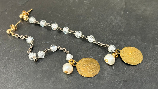 Pendants en chapelet et perle - blissparis