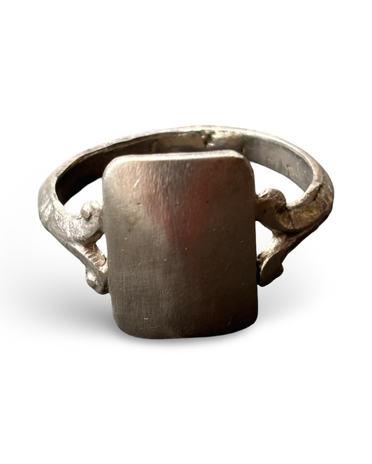 Bague en métal argenté - blissparis