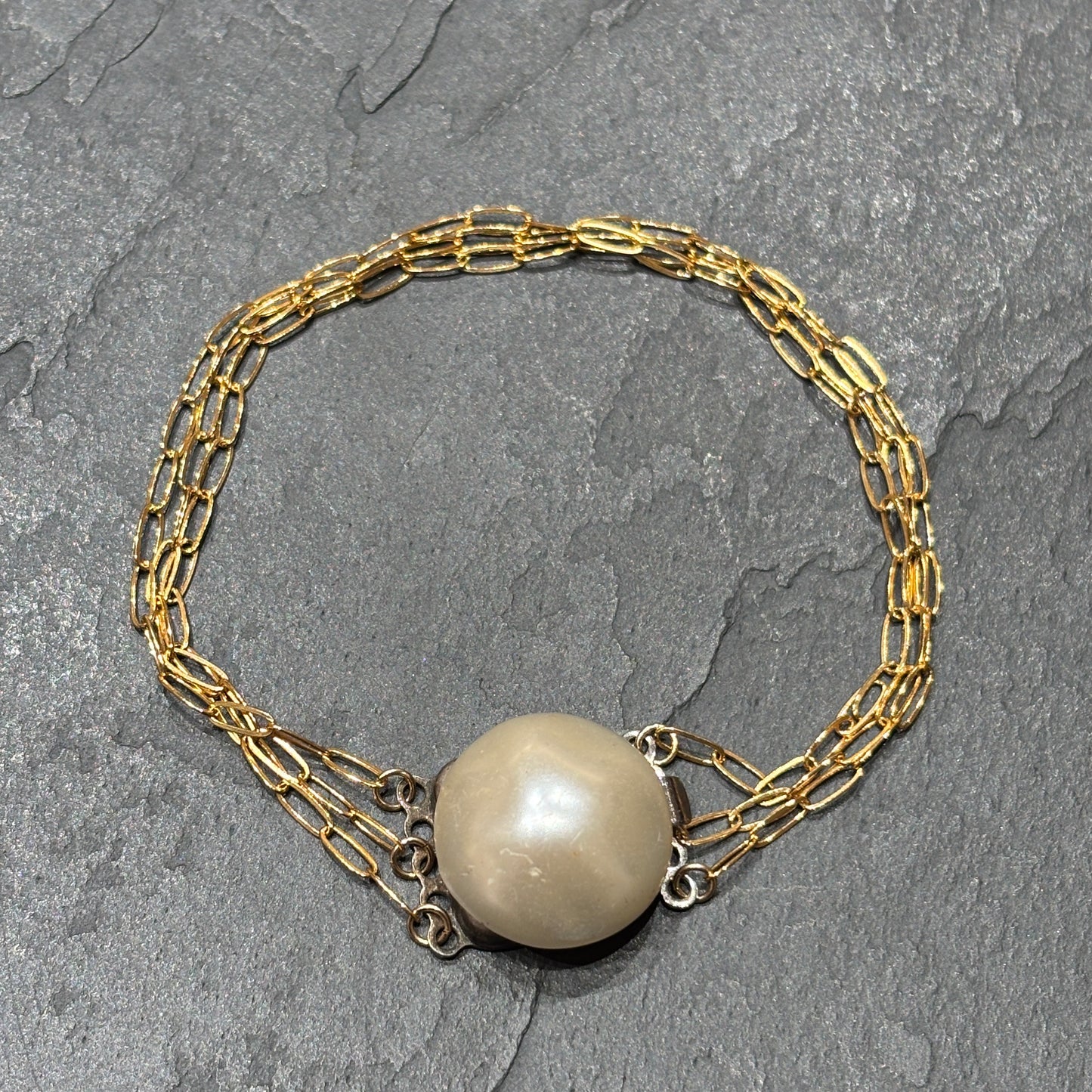 Bracelet 3 rangs et fermoir ancien - blissparis