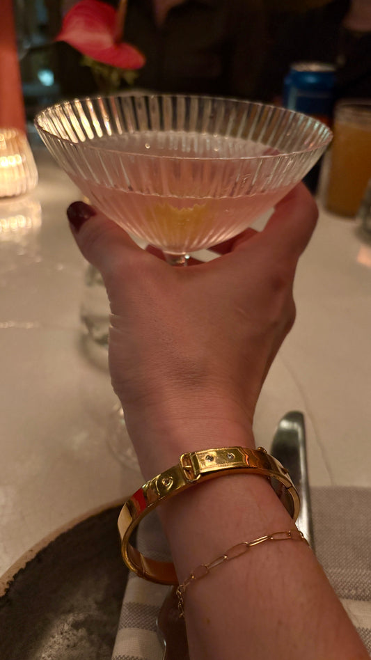 Jonc ancien plaqué or