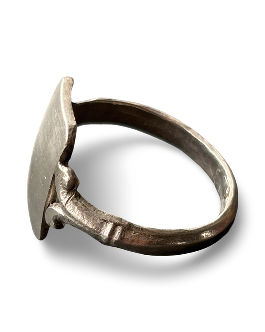 Bague en métal argenté - blissparis