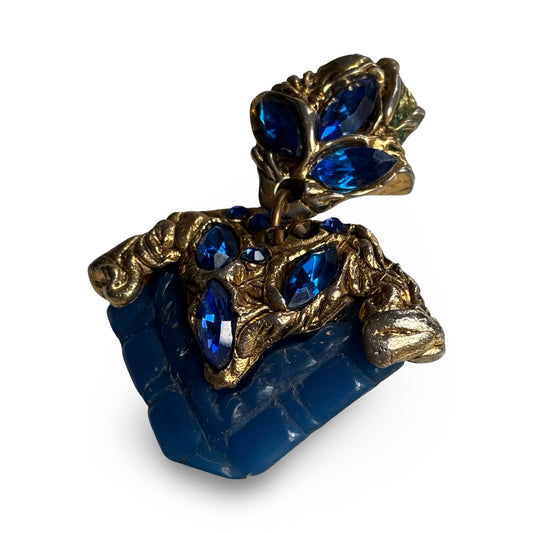 Broche en clip vintage - blissparis