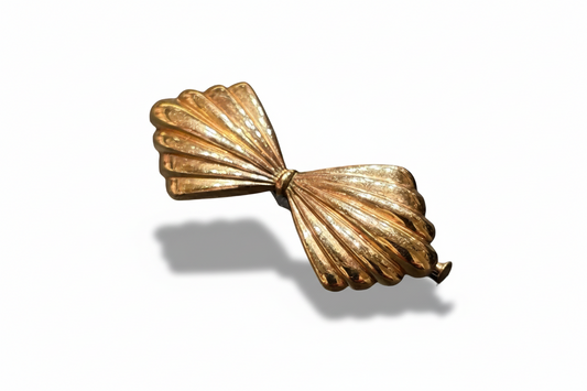 Broche en noeud Art Deco