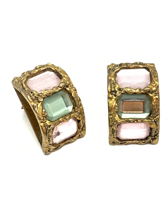 Clips à strass 80’s - blissparis