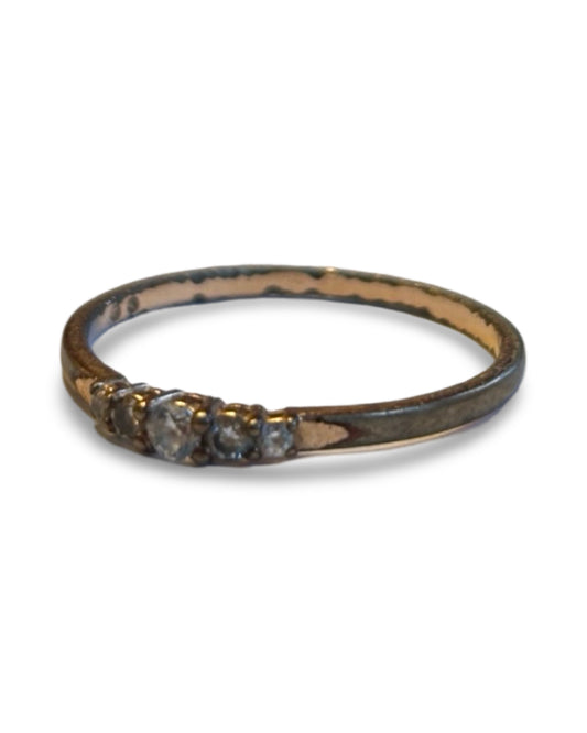 Anneau Princesse avec strass - blissparis