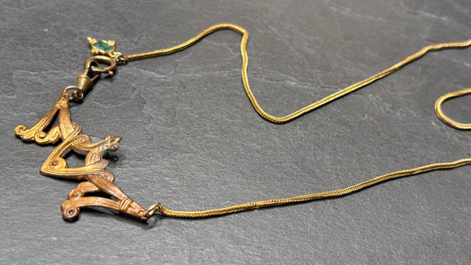 Collier fin et ornement Napoléon III