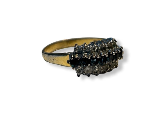 Bague ancienne pavée - blissparis