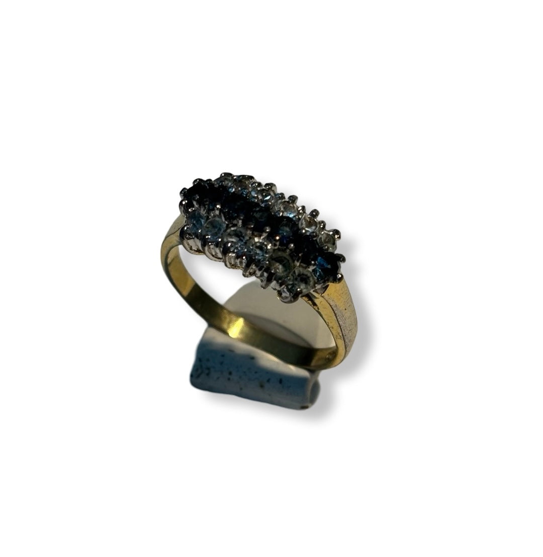 Bague ancienne pavée - blissparis