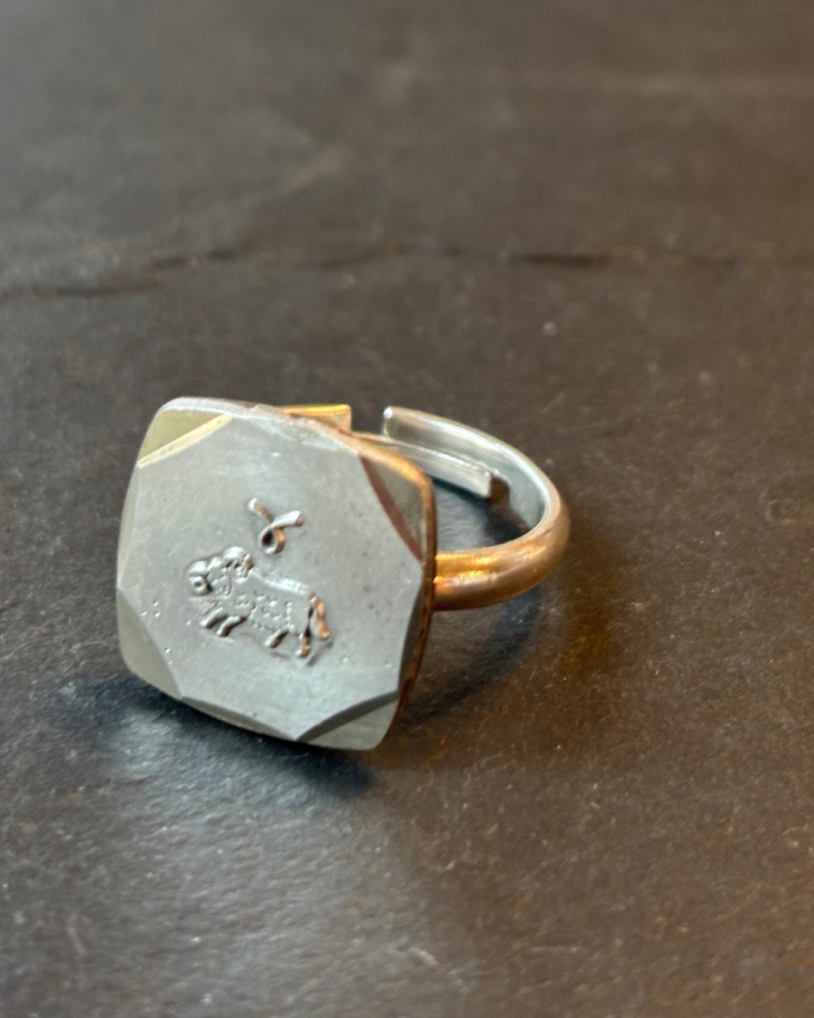 BELIER . Bague argent signe du zodiaque - blissparis