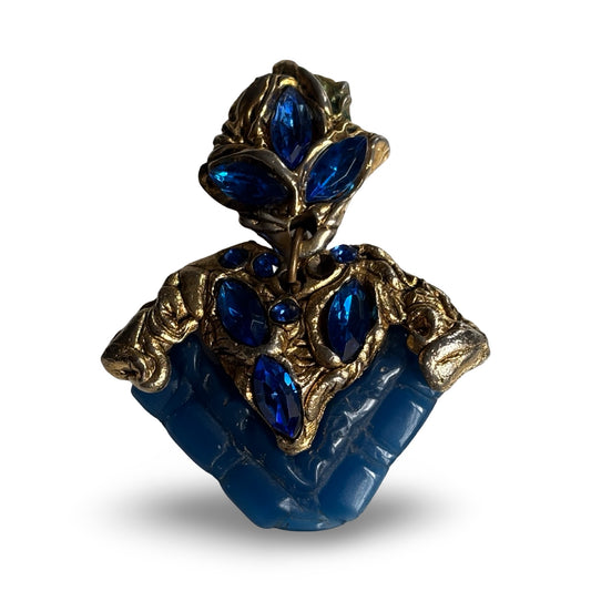 Broche en clip vintage - blissparis