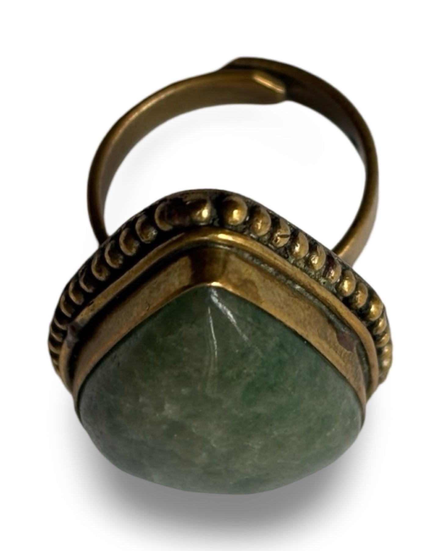 Bague indienne en jadéite - blissparis