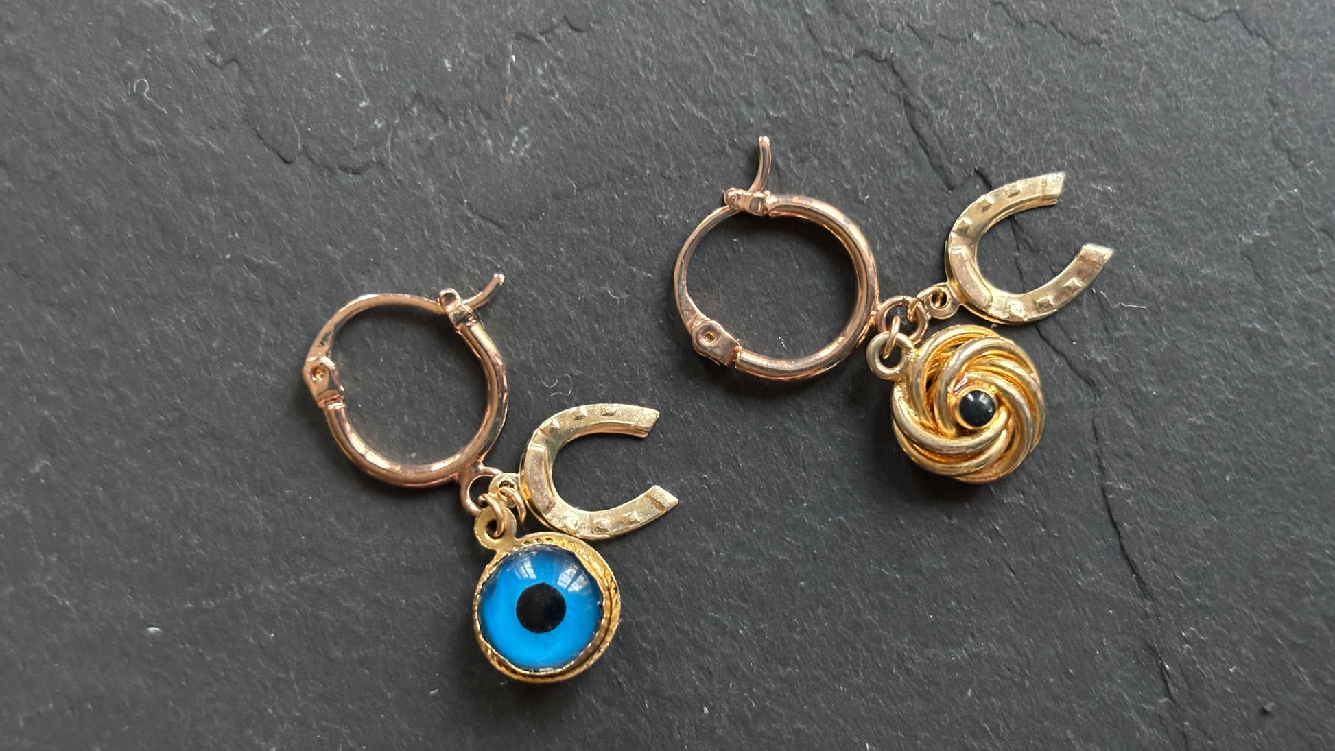 Mini créoles et porte-bonheurs - blissparis