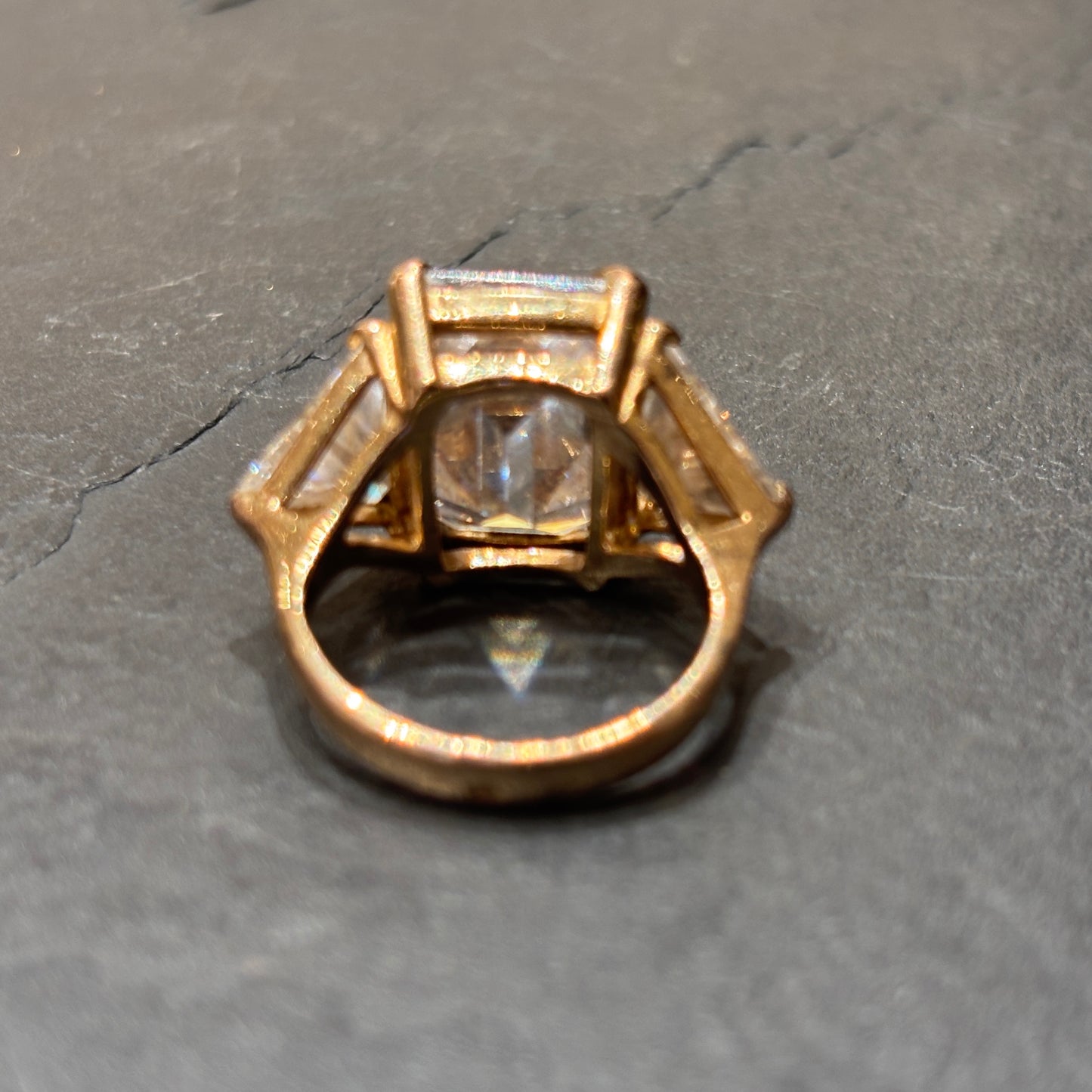 Bague solitaire vintage