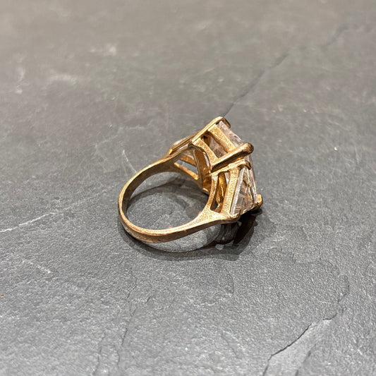 Bague solitaire vintage