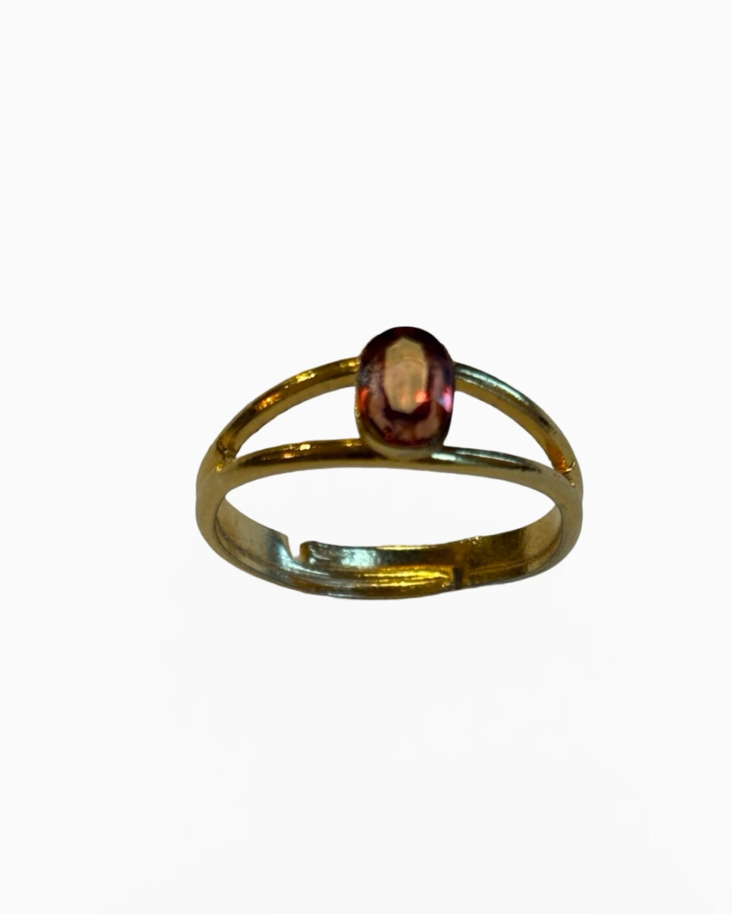 Bague Vintage à strass - blissparis