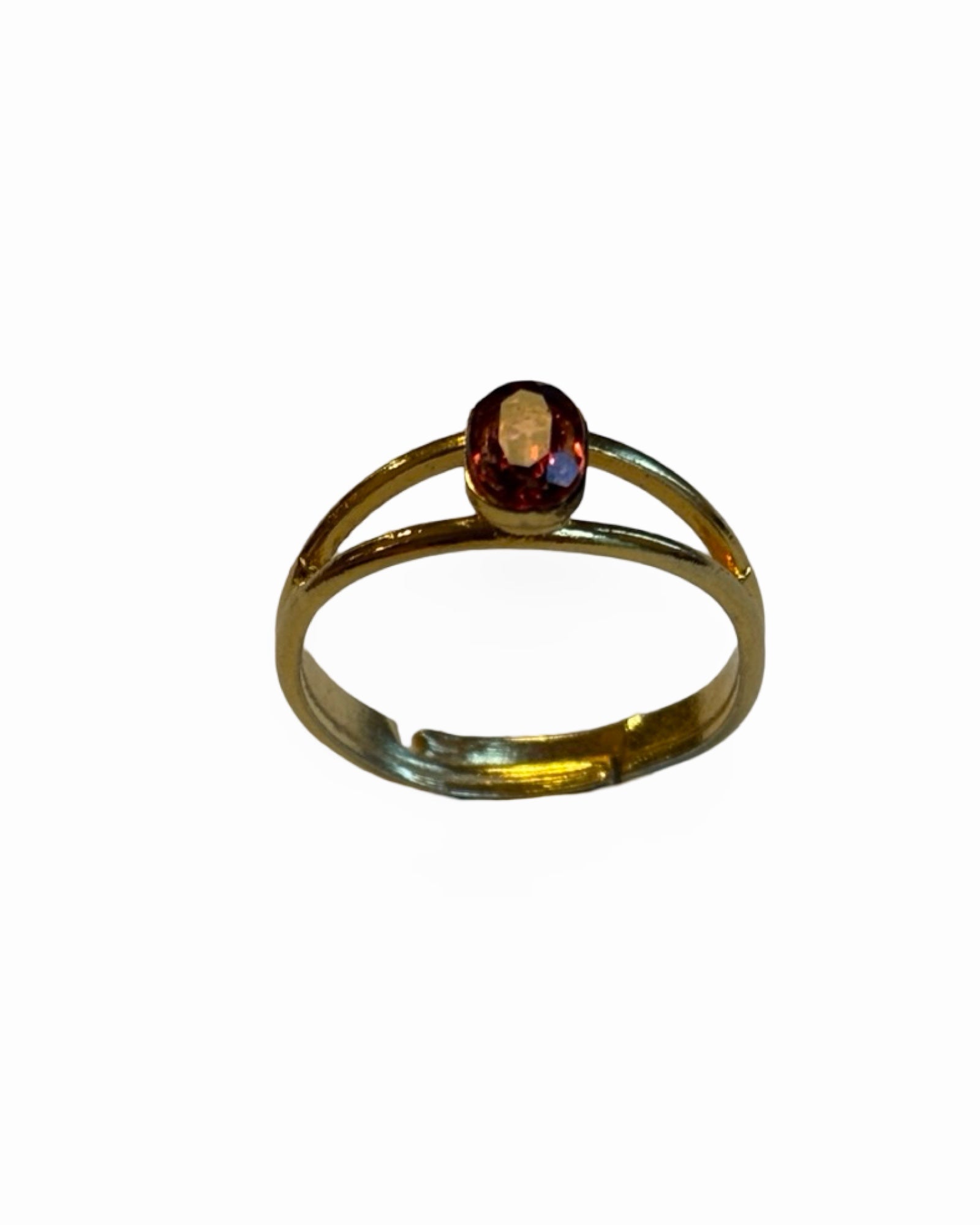 Bague Vintage à strass - blissparis
