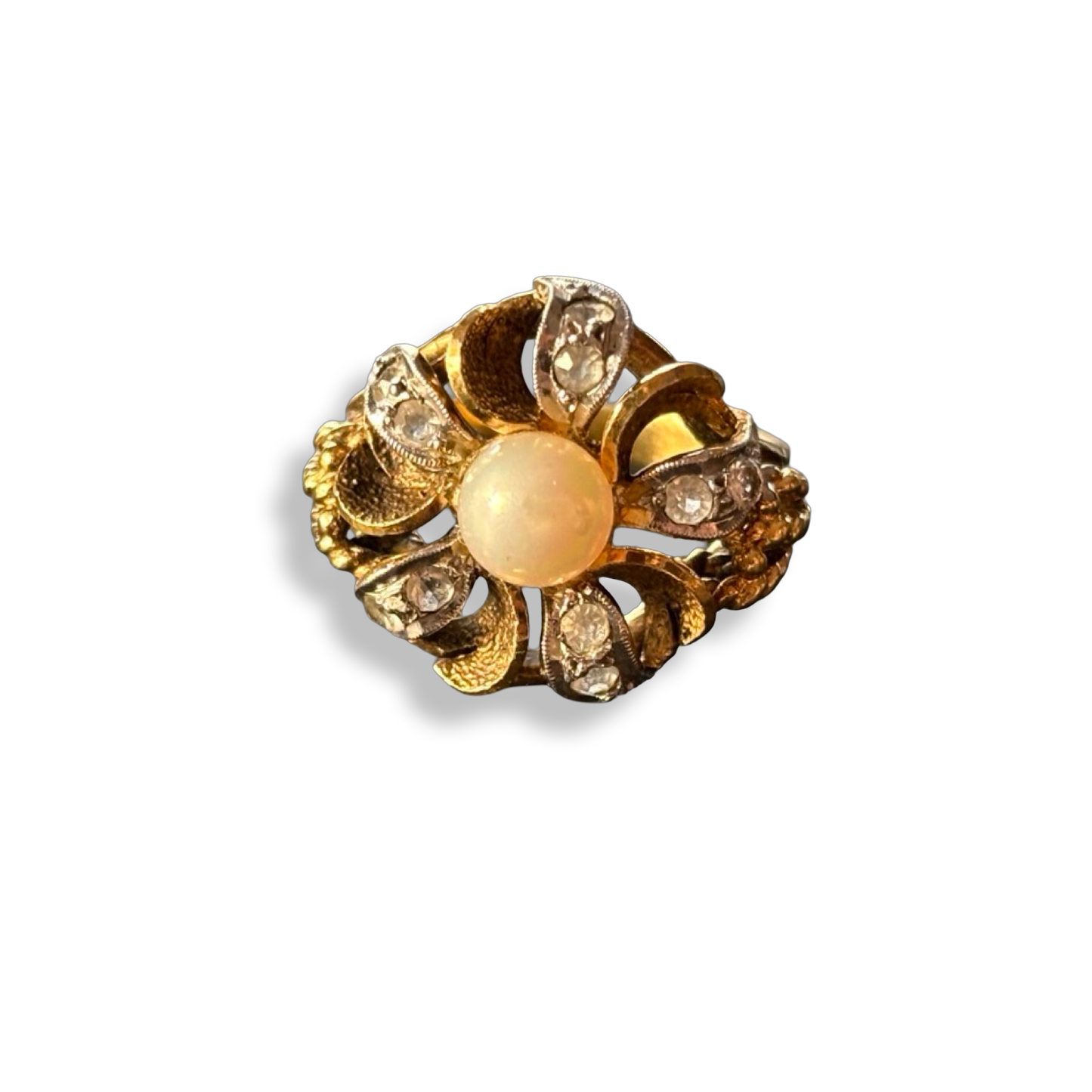 Bague florale Napoléon III