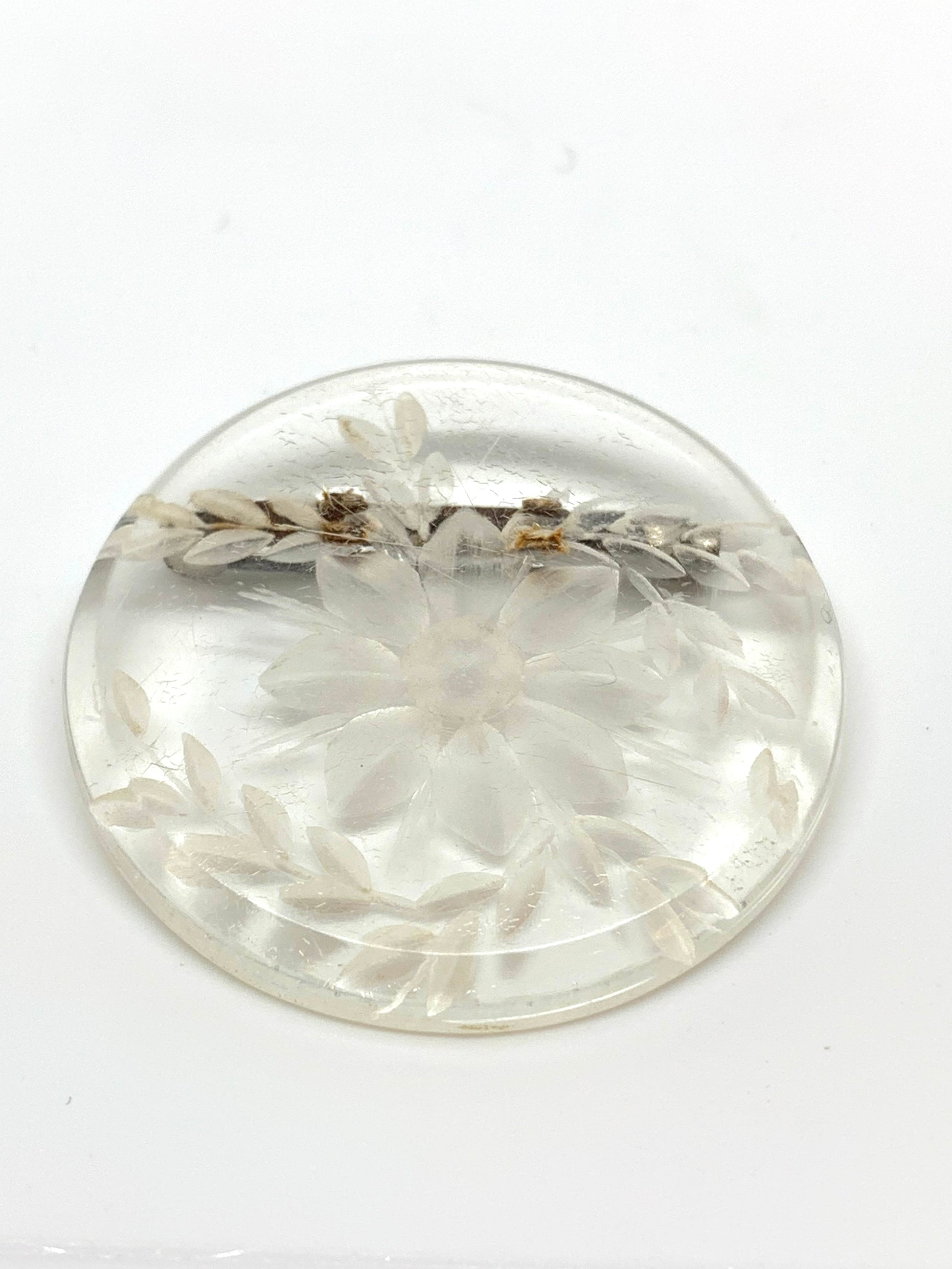 Broche Vintage 50s à fleurs - blissparis